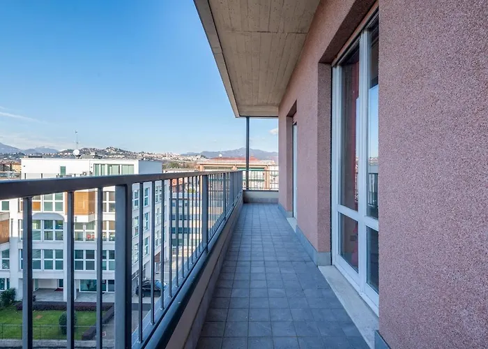 Orioairport3min-free Park In Street-stunningview Apartment Bergamo